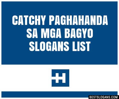 100+ Catchy Sa Bagyo Slogans 2024 + Generator .